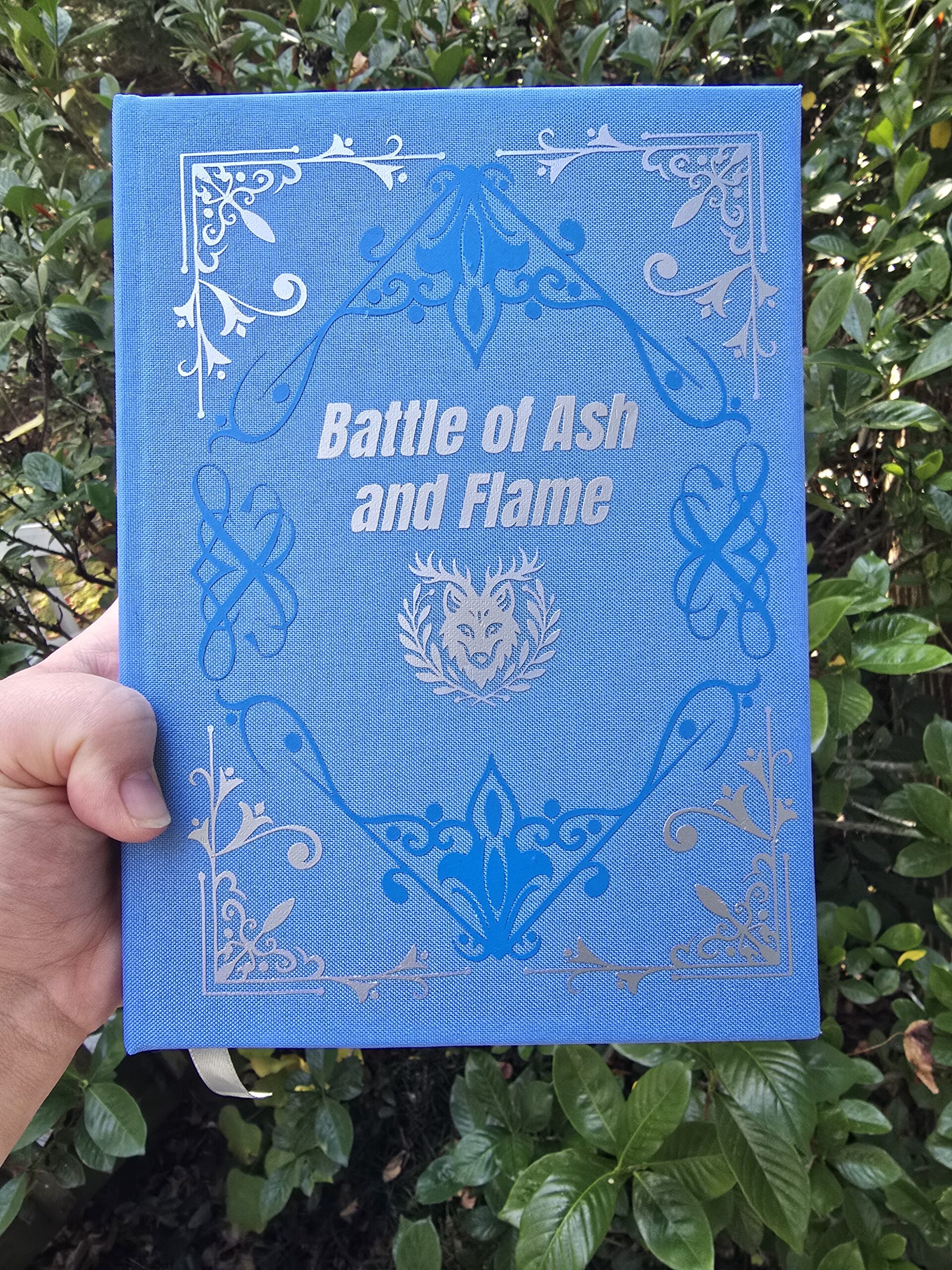 Special Edition Hardcover of Battle of Ash and Flame